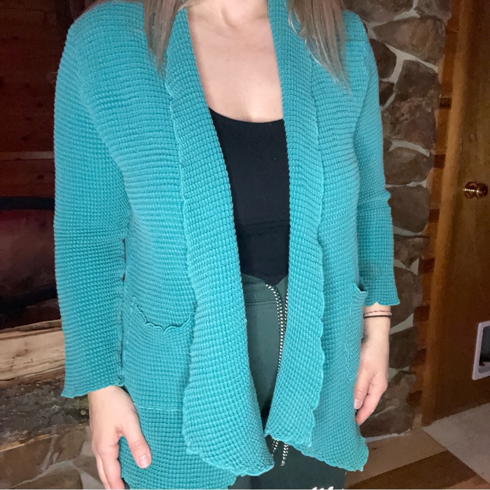 Vintage Waffle Knit Sweater